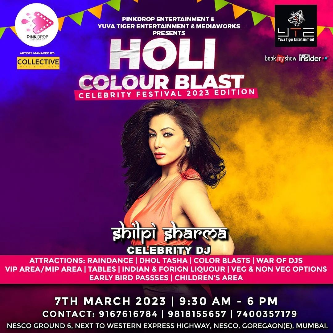 Holi Colour Blast - DJ Shilpi Sharma