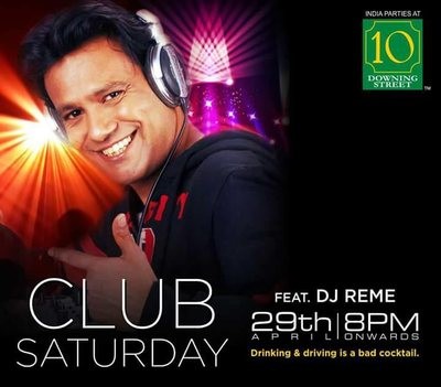 DJ REME - CLUB SATURDAY