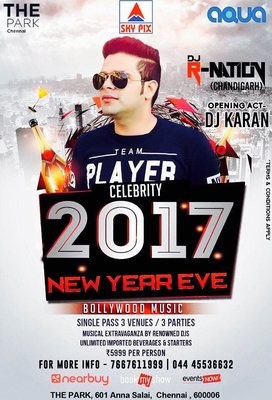 CELEBRITY 2017 NYE - DJ R-NATION