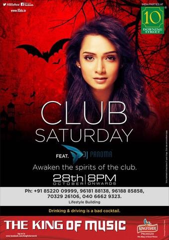DJ PAROMA - CLUB SATURDAY