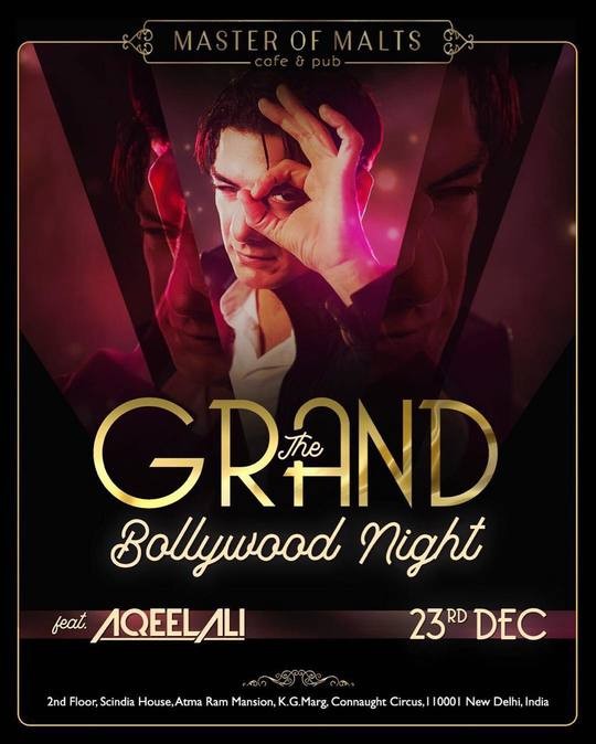 DJ AQEEL - THE GRAND BOLLYWOOD NIGHT