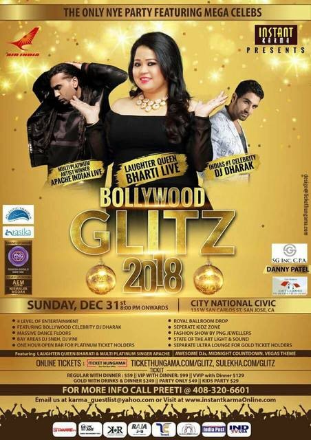 DJ DHARAK - BOLLYWOOD GLITZ 2018