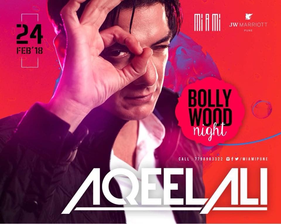 DJ AQEEL - BOLLYWOOD NIGHT | PUNE